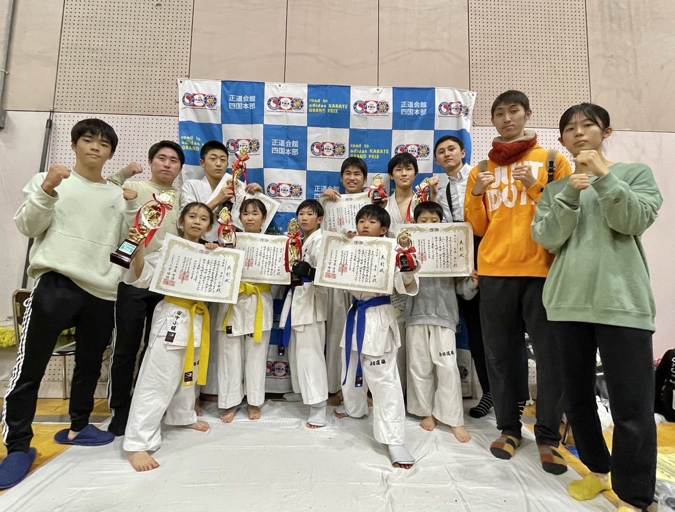 正道会館愛媛県空手道選手権大会