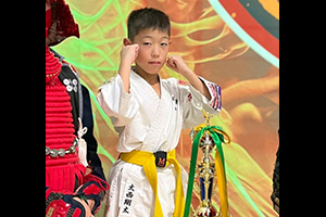 武将杯争奪　全日本グランプリ 2025年11月2日（東京都） 小学3年男子　準優勝　大西翔太