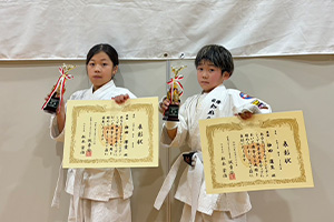 リアルチャンピオンシップ広島県大会 2026年3月22日（広島県広島市） 小学２年女子上級　　優勝　神田澪愛 小学４年男子上級　　優勝　神田蓮生
