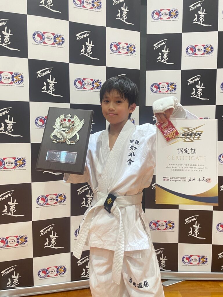 2026年9月13日（大阪市）
関西チャレンジカップ
小学3年男子の部
　　優勝　宮田　幸