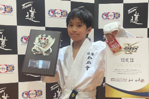 関西チャレンジカップ 2026年9月13日（大阪市） 小学3年男子の部 　　優勝　宮田　幸